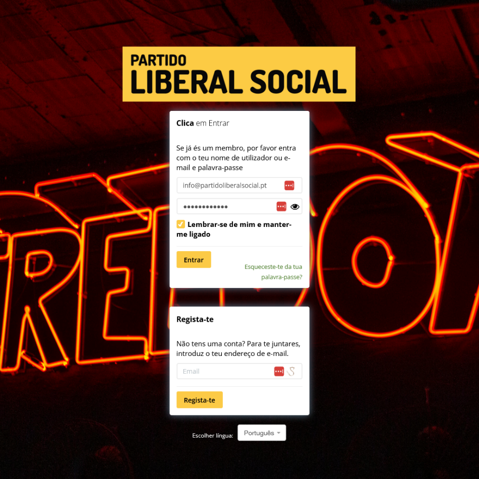 Descobre como ser Membro do Partido Liberal Social